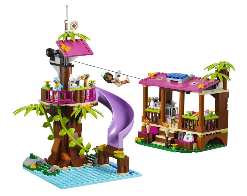 Klocki LEGO Friends 41038 Dżungla Baza Ratownicza