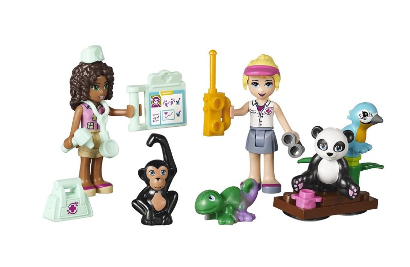 Klocki LEGO Friends 41038 Dżungla Baza Ratownicza