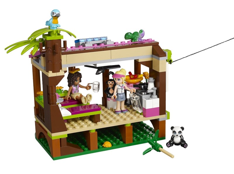 Klocki LEGO Friends 41038 Dżungla Baza Ratownicza