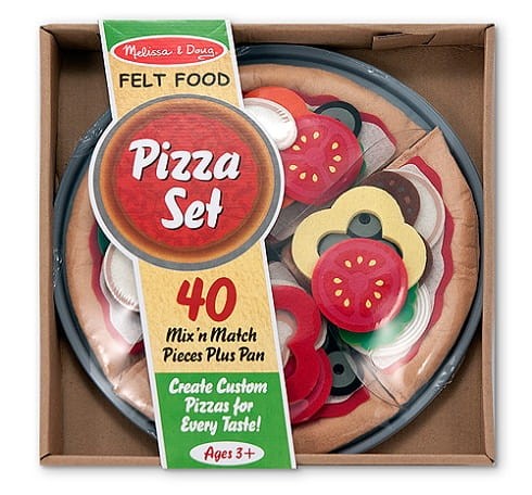 Melissa &amp;; Doug Filcowa Pizza z Dodatkami 13974