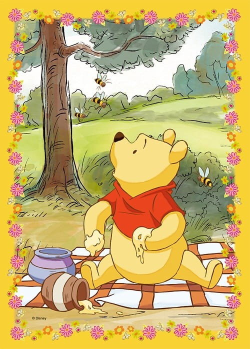 Trefl 34062 Puzzle Kubuś Puchatek 4w1 4 obrazki
