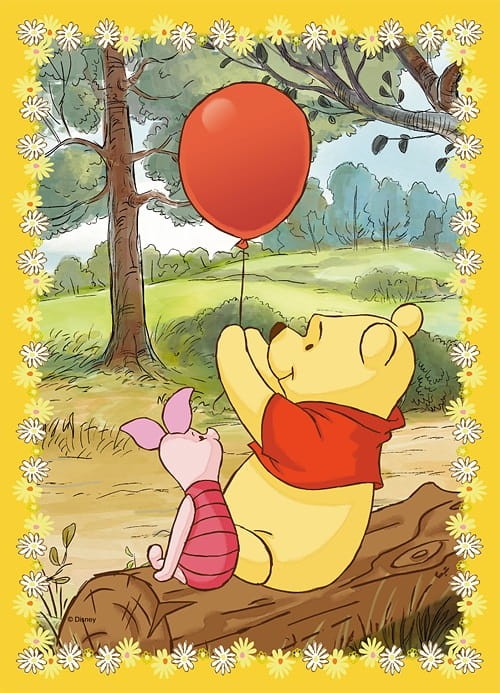 Trefl 34062 Puzzle Kubuś Puchatek 4w1 4 obrazki