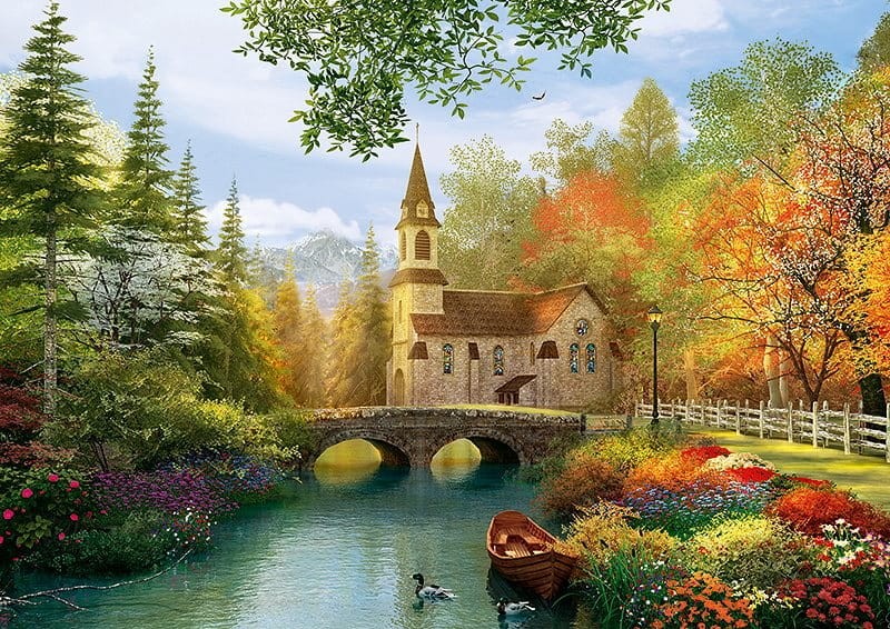Trefl 45000 Puzzle Jesienna Nostalgia 4000 el.