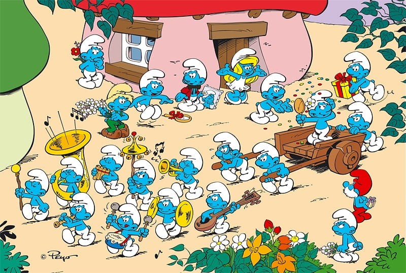 Trefl 13128 Puzzle Smerfy 260 el.