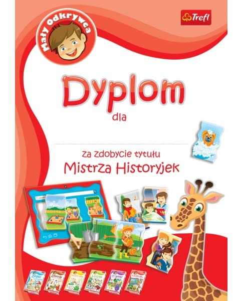 Trefl 01128  Puzzle Historyjki Obrazkowe A to było tak... - Układanka Edukacyjna