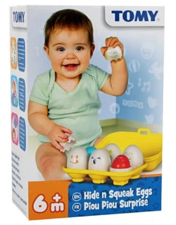 Tomy - Jajeczka z dźwiękami - E1581