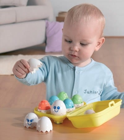 Tomy - Jajeczka z dźwiękami - E1581