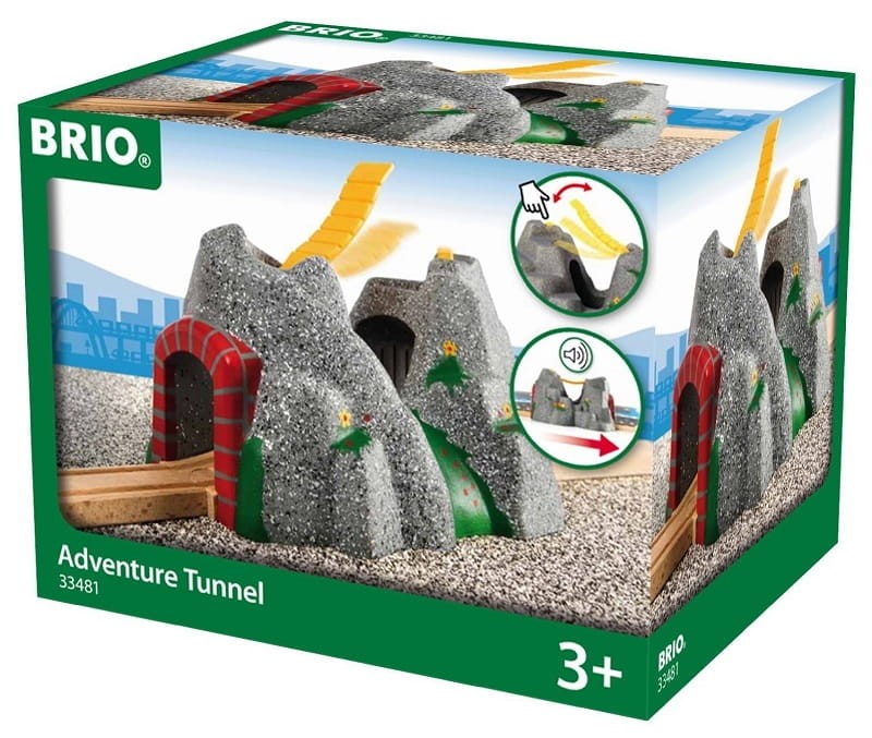 BRIO Tunel z mostem i dźwiękami 33481