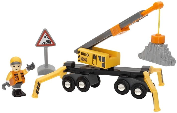 BRIO Dźwig z Ładowarką 33734