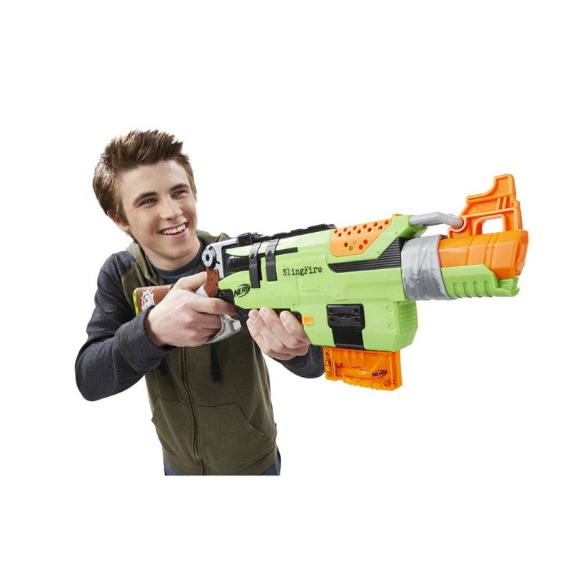 NERF A6563 N-Strike Elite ZOMBIE SLINGFIRE