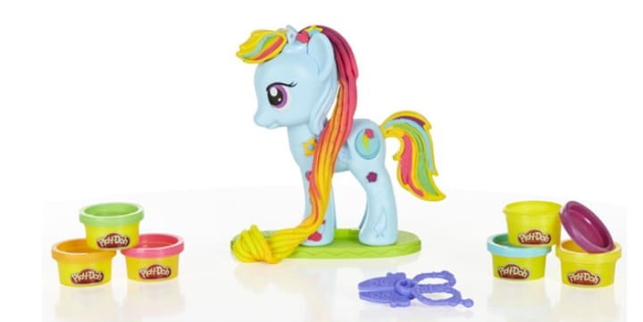 Ciastolina Play-Doh Salon Fryzjerski Rainbow Dash B0011