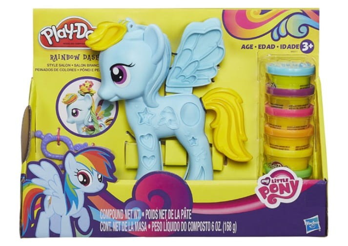 Ciastolina Play-Doh Salon Fryzjerski Rainbow Dash B0011