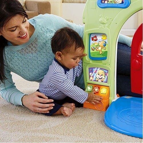 FISHER PRICE CDF67 EDUKACYJNY DOMEK MALUCHA