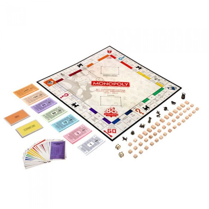 Hasbro 80 LAT MONOPOLY EDYCJA LIMITOWANA B0622