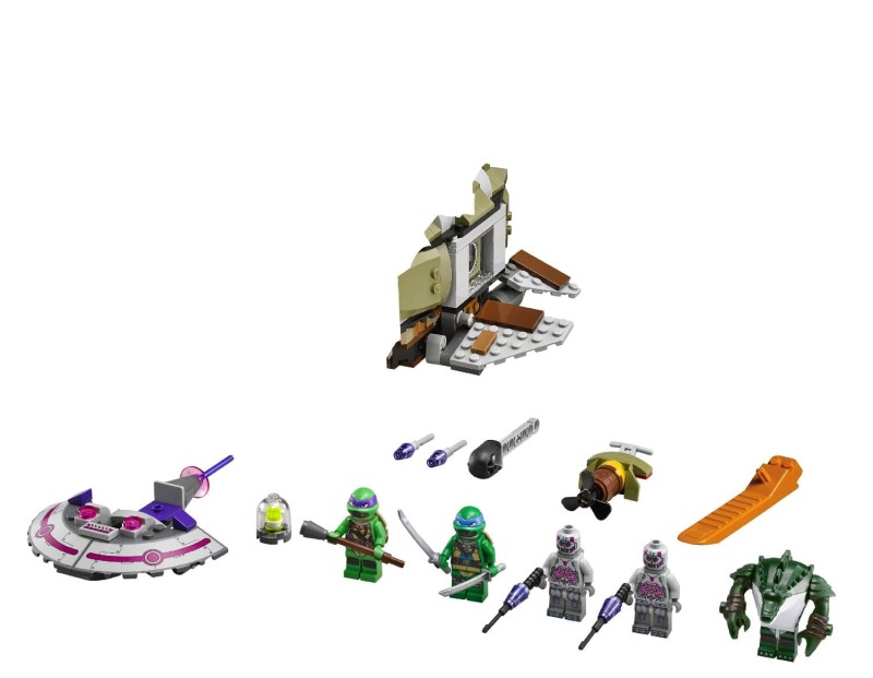 LEGO TURTLES 79121 Pościg Łodzią Podwodną