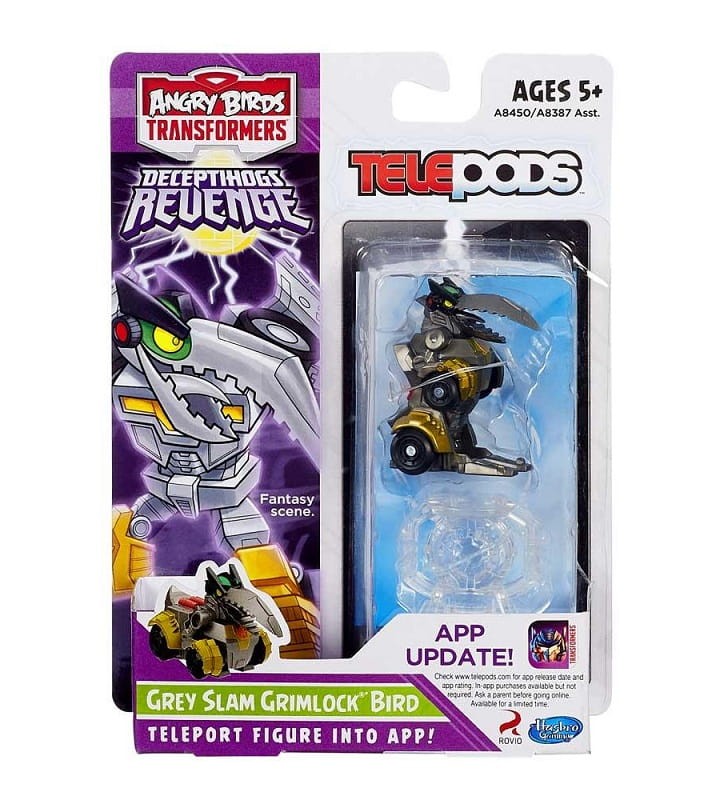 Angry Birds Transformers Grimlock Telepod A8450