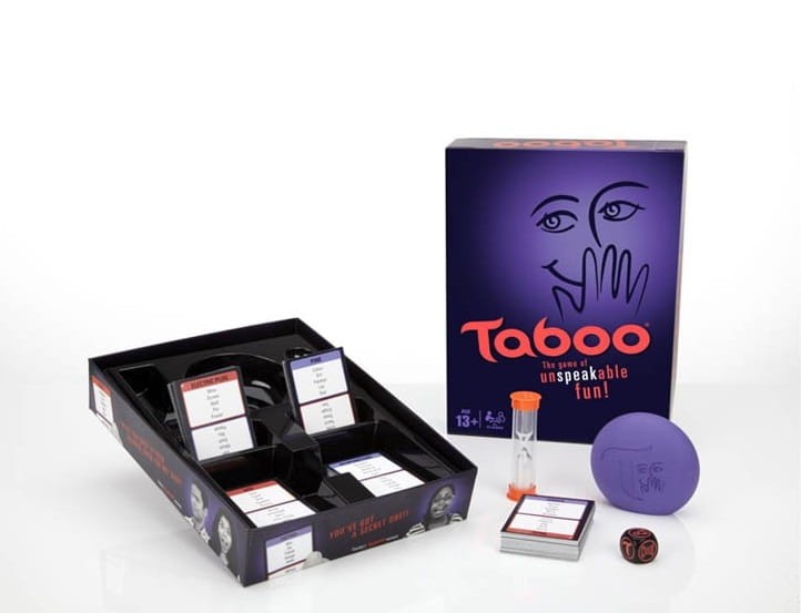 HASBRO GRA SŁOWNA TABOO TABU WERSJA ANGIELSKA A4626