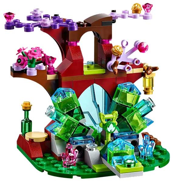 Klocki LEGO Elves 41076 Farran i Dziupla z kryształem