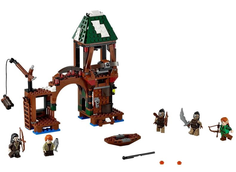 Klocki LEGO Hobbit 79016 Atak na miasto na jeziorze