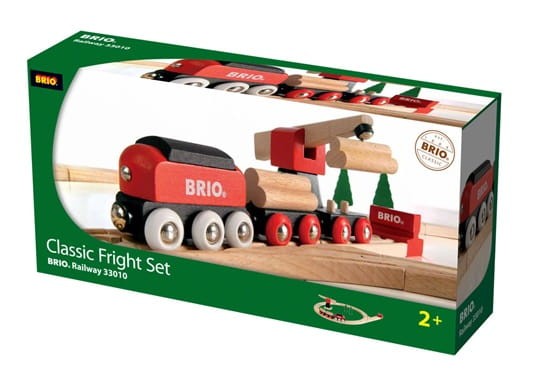 BRIO Klasyczna kolejka drewniana 33010