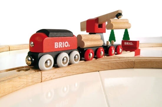 BRIO Klasyczna kolejka drewniana 33010