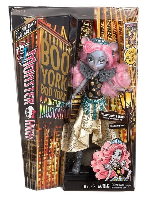 Monster High – Boo York – CHW61 lalka Mouscedes King