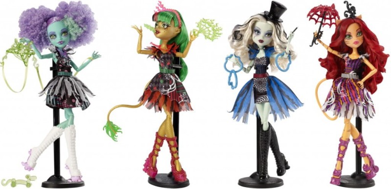 Monster High - Cyrk de Szyk – CHX96 Lalka Jinafire Long