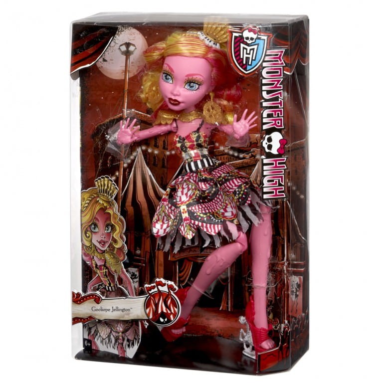 Monster High – Cyrk de Szyk – CHW59 lalka Wielka Gooliope Jellington