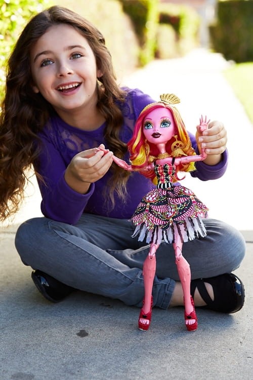 Monster High – Cyrk de Szyk – CHW59 lalka Wielka Gooliope Jellington
