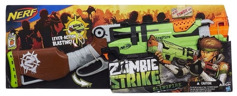 NERF A6563 N-Strike Elite ZOMBIE SLINGFIRE