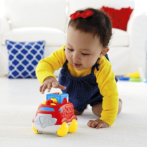 Fisher Price – Ruchome klocki – CDF26 Wóz strażacki