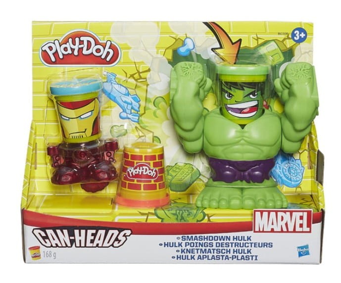 Ciastolina Play-Doh Marvel Hulk Wyciskana Głowa B0308