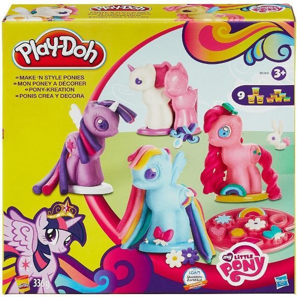 Ciastolina Play-Doh Stylowe Kucyki My Little Pony B0009