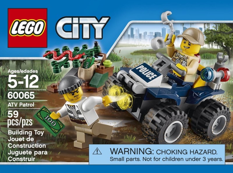 Klocki Lego City 60065 Patrolowy Quad