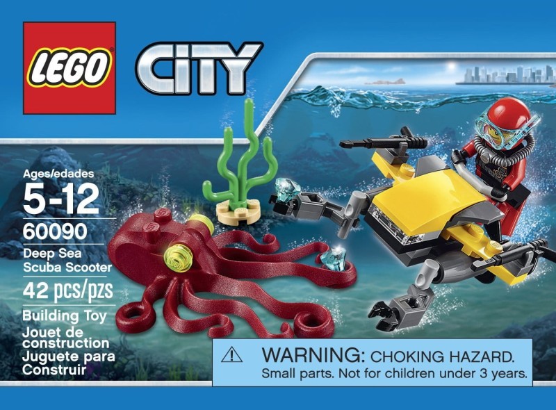 Klocki Lego City 60090 Podwodny Świat - Skuter Głębinowy
