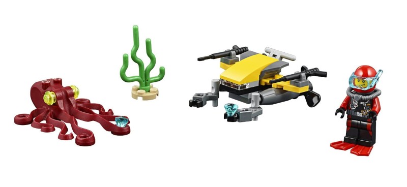 Klocki Lego City 60090 Podwodny Świat - Skuter Głębinowy