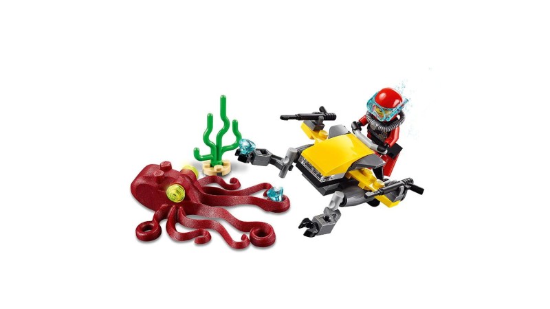 Klocki Lego City 60090 Podwodny Świat - Skuter Głębinowy