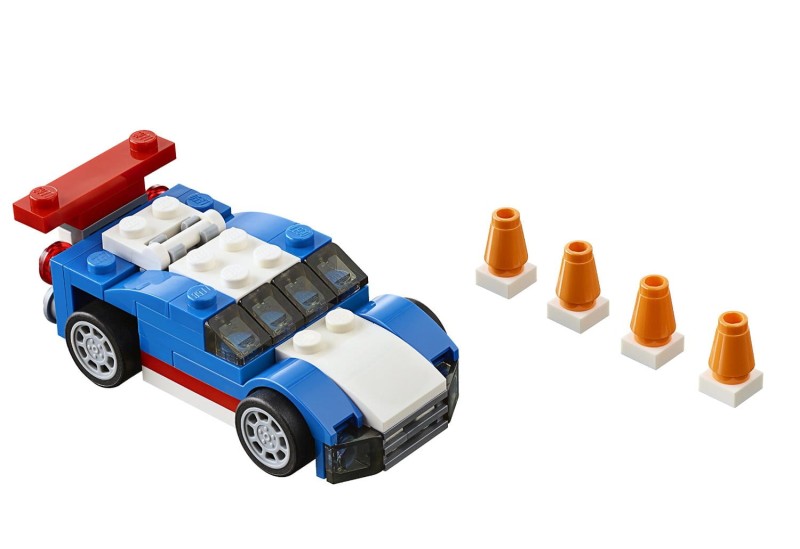 Klocki LEGO Creator 31027 Niebieska Wyścigówka