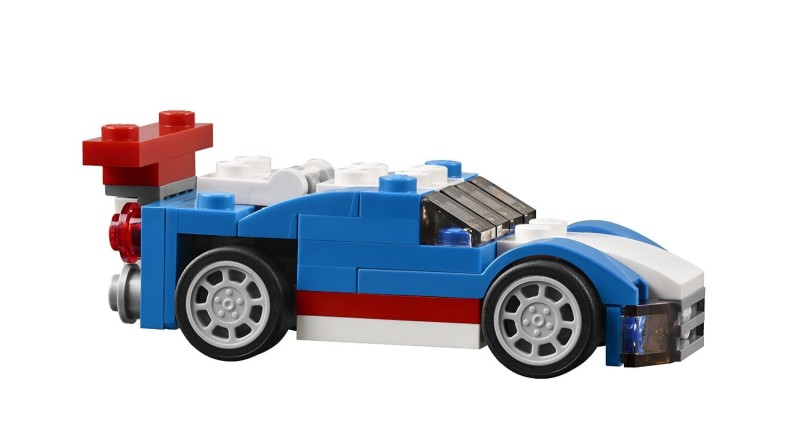 Klocki LEGO Creator 31027 Niebieska Wyścigówka