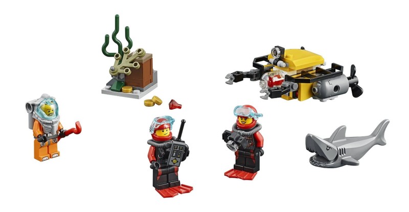 Klocki LEGO CITY 60091 Podwodny Świat - Zestaw Startowy