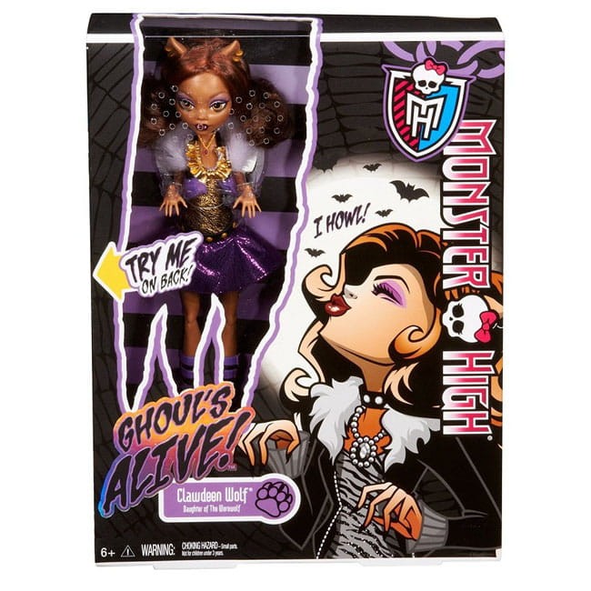 Monster High Upiorki żyją Clawdeen Wolf