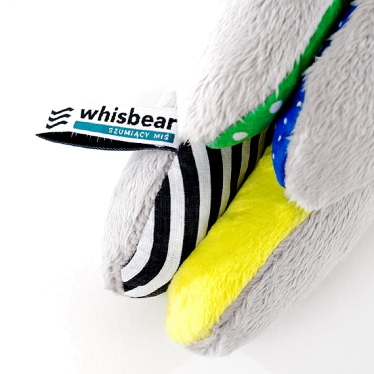 Whisbear - Szumiący Miś na sen Premium CRYSENSOR - Cytrynka
