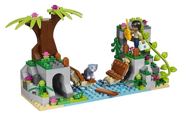 Klocki LEGO FRIENDS 41036 Dżungla Ratunek na Moście Niedźwiadka