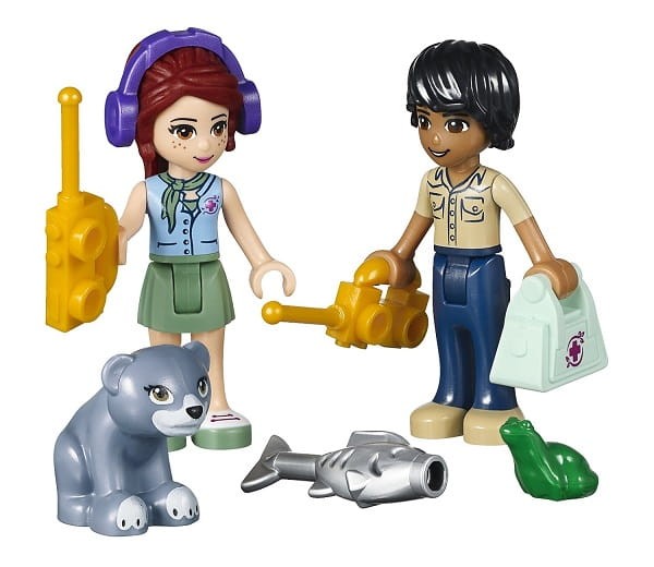 Klocki LEGO FRIENDS 41036 Dżungla Ratunek na Moście Niedźwiadka