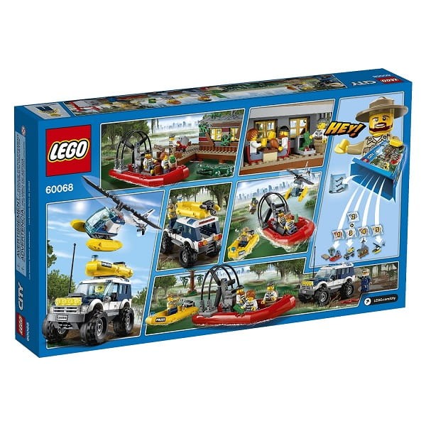 Klocki LEGO CITY 60068 Policja - Kryjówka Rabusiów