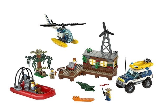 Klocki LEGO CITY 60068 Policja - Kryjówka Rabusiów