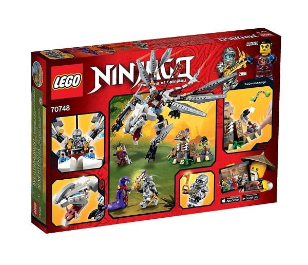 Klocki LEGO NINJAGO 70748 Tytanowy Smok