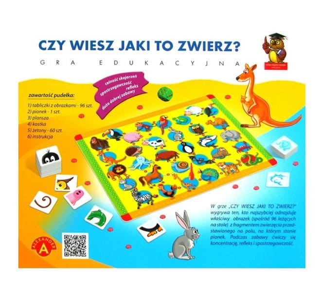 Alexander - Gra edukacyjna - Czy wiesz jaki to zwierz? - 7244