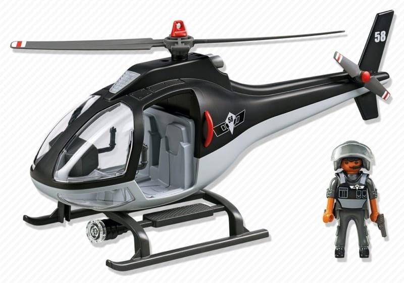 Playmobil 5563 Klocki City Action Helikopter Jednostki Specjalnej