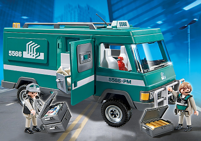 Playmobil 5566 Klocki City Action Transport Pieniędzy